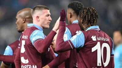 Trendyol Süper Lig'in 23. haftasında Trabzonspor sahasında ağırladığı Eyüpspor'u 1-0