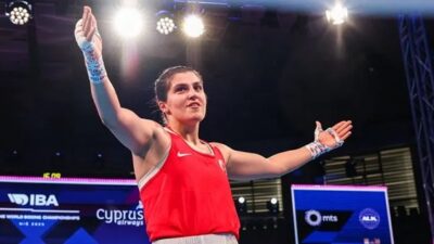 Busenaz Sürmeneli, Sırbistan'ın Niş kentinde düzenlenen 2025 Kadınlar Dünya Boks