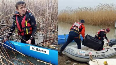Sakarya'nın Serdivan ilçesindeki Sapanca Gölü'nde 15 yaşındaki Kağan Ege Baran'ın