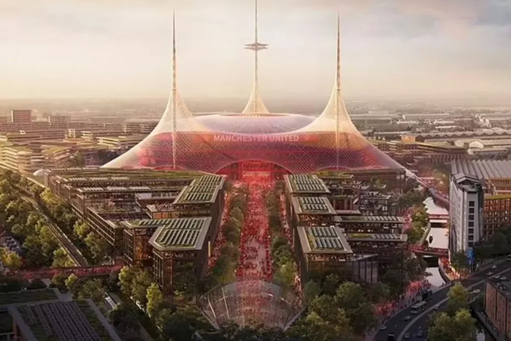 Manchester United, Old Trafford'ın yerine 100.000 kişilik devasa bir stadyum