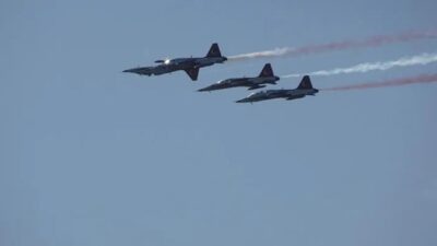 Türk Hava Kuvvetleri'nin 110. yılı kutlamaları kapsamında, akrobasi timi Türk