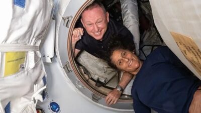 Uzayda mahsur kalan iki NASA astronotu, Sunita "Suni" Williams ve
