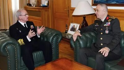 Genelkurmay Başkanı Orgeneral Metin Gürak, Madrid’de, İspanya Genelkurmay Başkanı Oramiral