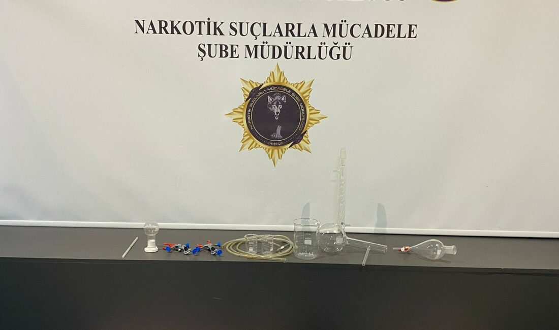 Samsun İl Emniyet Müdürlüğü Narkotik Suçlarla Mücadele Şube Müdürlüğü ekipleri,