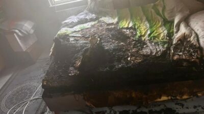 Yangın, Oikişubat ilçesi Necip Fazıl mahallesindeki 5 katlı bir binanın