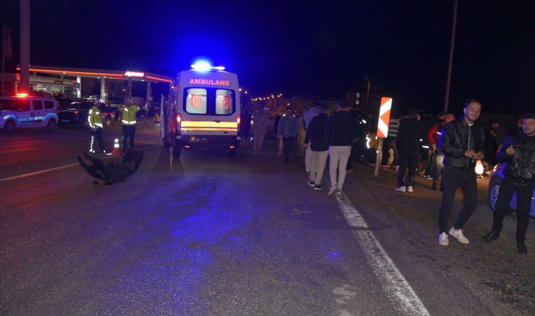 Kaza, gece saatlerinde Gümüşhane’nin Kelkit ilçesi Atatürk Mahallesi Kelkit-Erzincan Karayolu