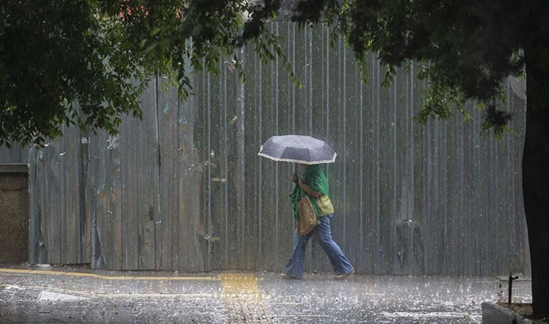 Meteoroloji Genel Müdürlüğü (MGM), Ankara çevrelerinde beklenen yerel kuvvetli gök