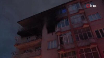 Malatya‘da 5 katlı apartmanda çıkan yangında 11 kişi dumandan etkilendi. 