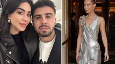 Ozan Tufan'ın eşi Rojin Tufan, bir programda Bella Hadid ile