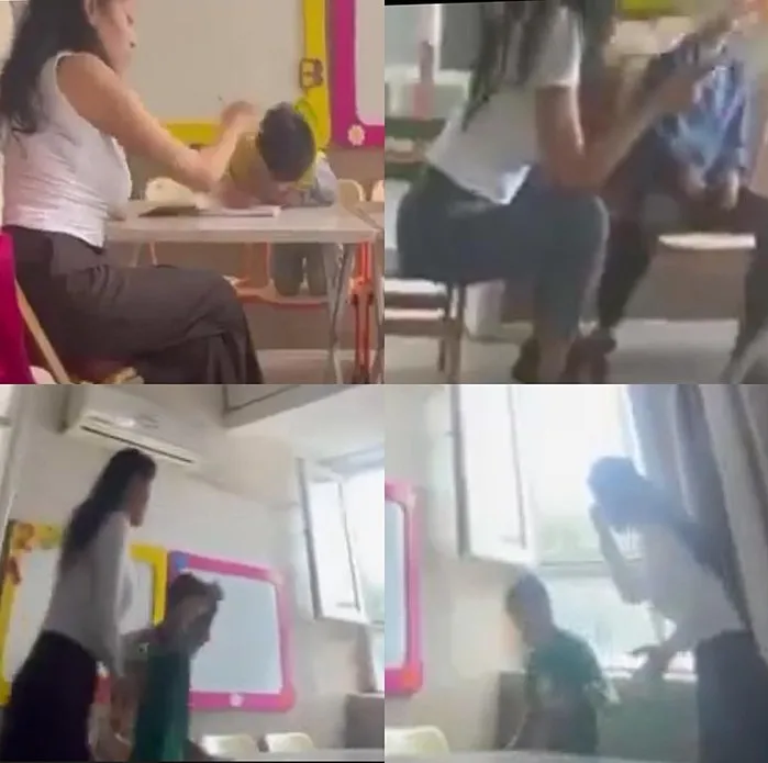 Adana'da bir ilkokulda özel eğitim öğretmeni B.N.T.'nin özel gereksinimli öğrencilere