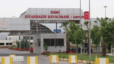 Diyarbakır Havalimanı'nda kontrol sırasında tespit edilen çatlak nedeniyle kapatılan pist,