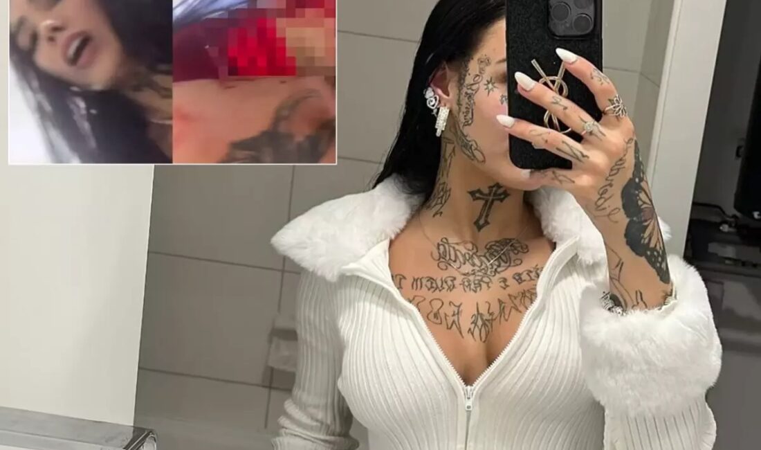 Brezilya'da sosyal medyayı sarsan korkunç bir olay yaşandı. 22 yaşındaki