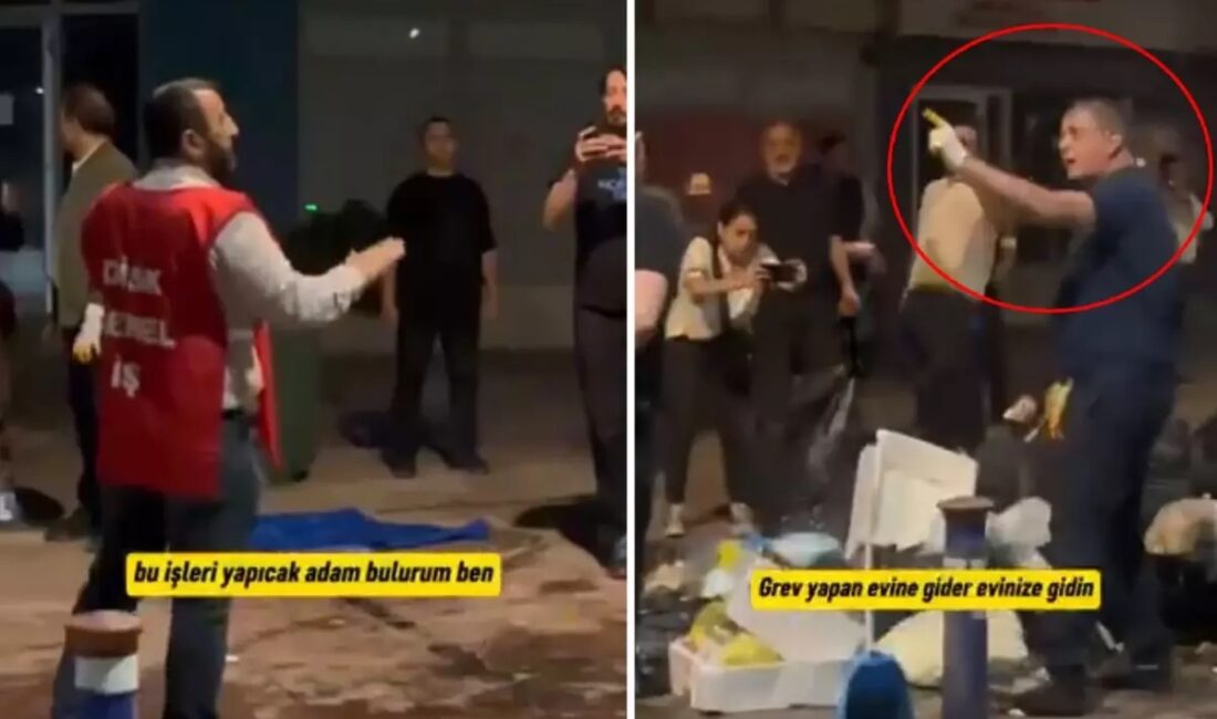 İzmir'de toplu iş sözleşmesi görüşmelerinin tıkanmasıyla süren grev hizmetleri aksatırken,