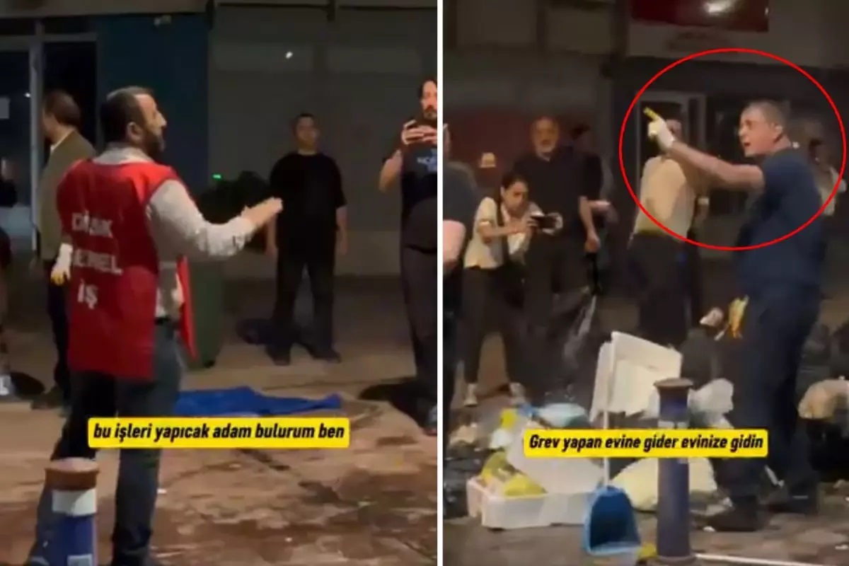 İzmir'de toplu iş sözleşmesi görüşmelerinin tıkanmasıyla süren grev hizmetleri aksatırken,