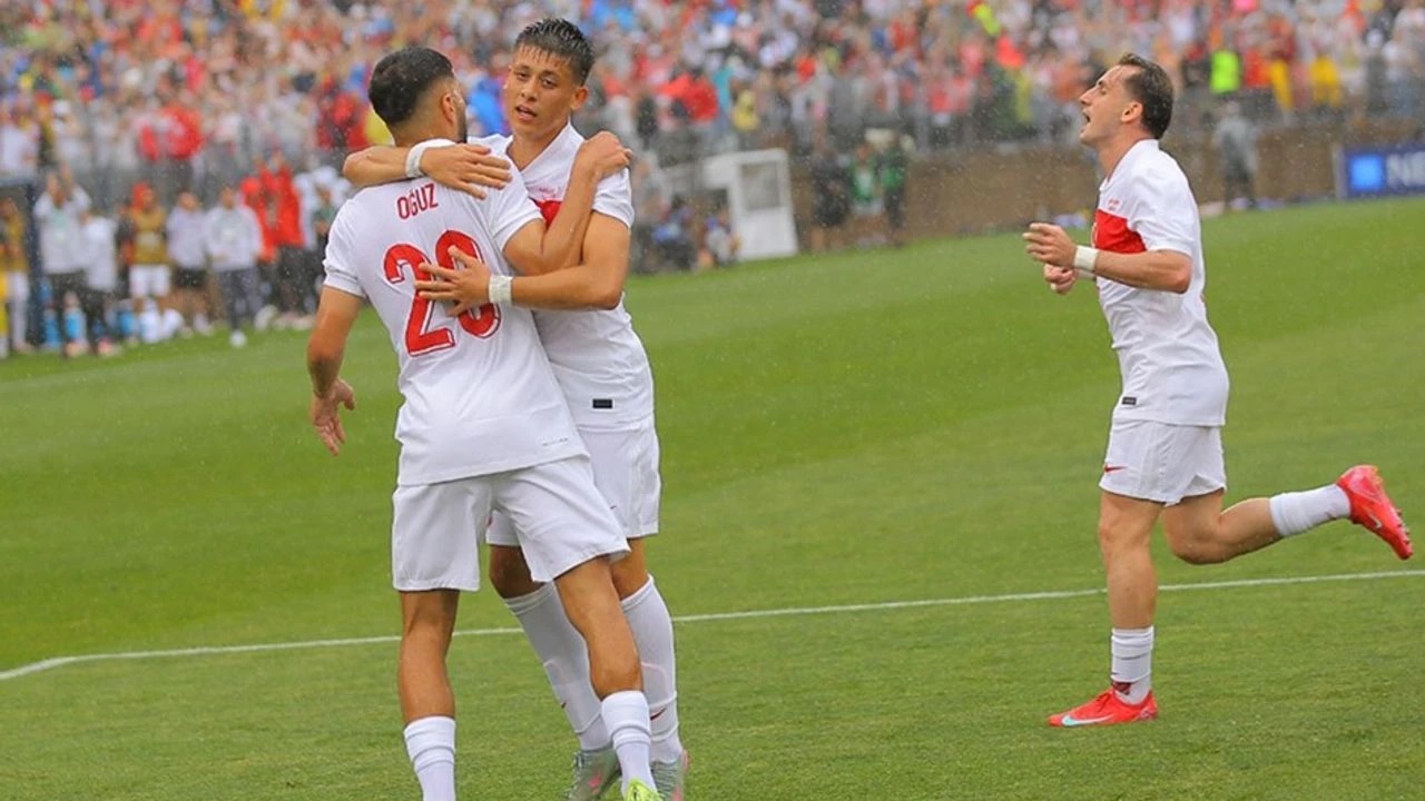 A Milli Takım, hazırlık maçında konuk olduğu ABD'yi 2-1 mağlup