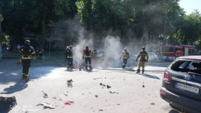 Rus ordusunun Ukrayna'nın Sumi kentine düzenlediği çok namlulu roketatar saldırısında