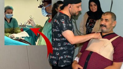 Kahramanmaraş'ta Aziz Karabörk'ün kalp kapakçığı değişimi ameliyatı sırasında kalbinden 10
