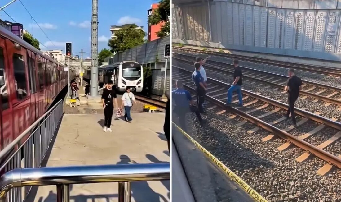 Marmaray'da Güzelyalı ve Darıca istasyonlarında yaklaşık 1 saat arayla 2