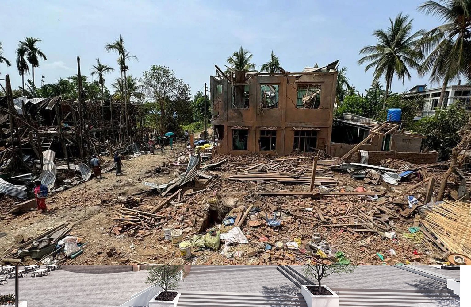 Myanmar'da Şubat 2021'de darbe yaparak yönetimi ele geçiren ordu tarafından