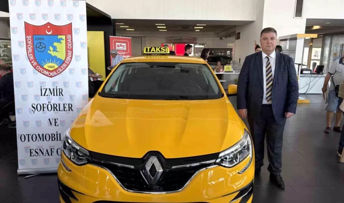İzmir'de düzenlenen lansmanda, LPG'li özel üretim Renault Megane model ticari