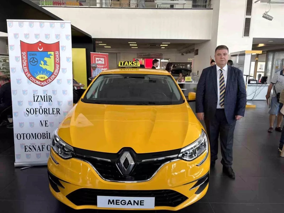 İzmir'de düzenlenen lansmanda, LPG'li özel üretim Renault Megane model ticari