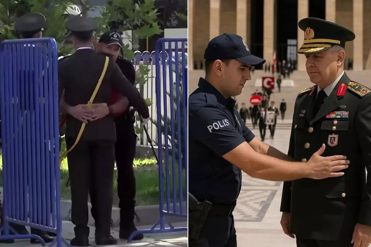 Milli Savunma Bakanlığı, Anıtkabir'de generallerin üstünün arandığı ve bazı askerlerin