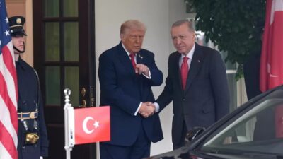 Beyaz Saray'da ABD Başkanı Trump ile gerçekleştirdiği görüşmeye ilişkin açıklamalarda