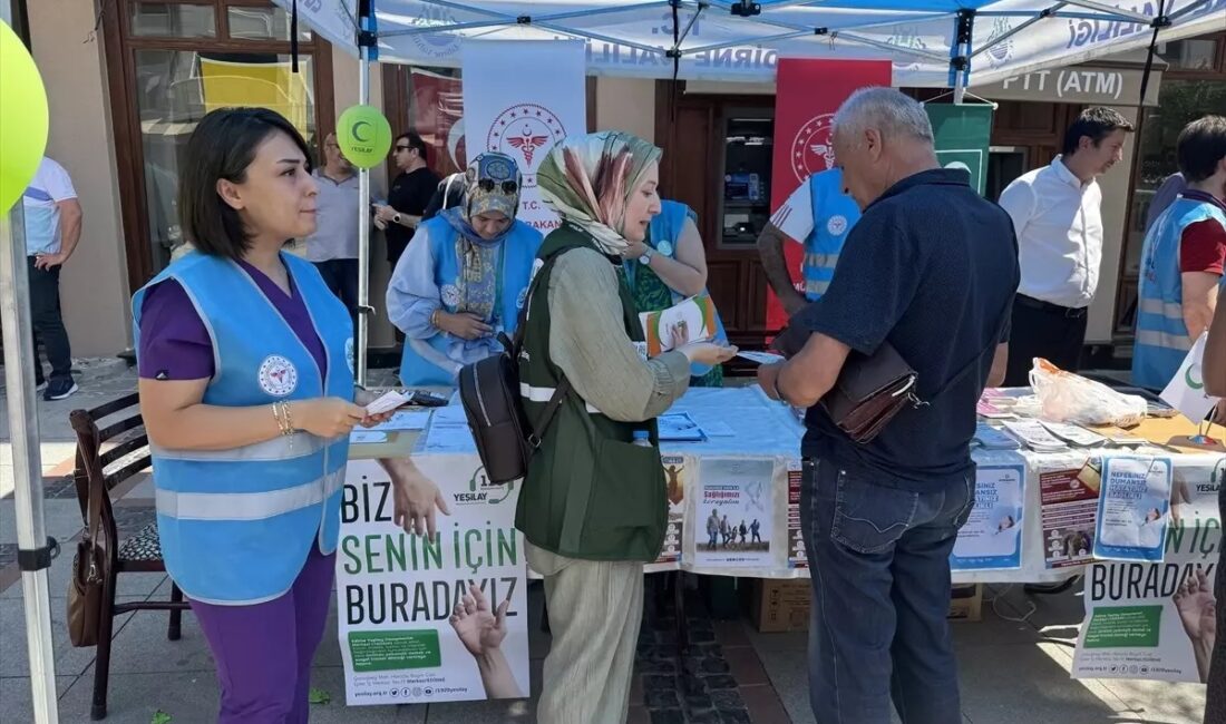 Edirne Sağlık Müdürlüğü, 3-9 Eylül Halk Sağlığı Haftası dolayısıyla vatandaşları