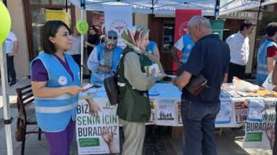 Edirne Sağlık Müdürlüğü, 3-9 Eylül Halk Sağlığı Haftası dolayısıyla vatandaşları