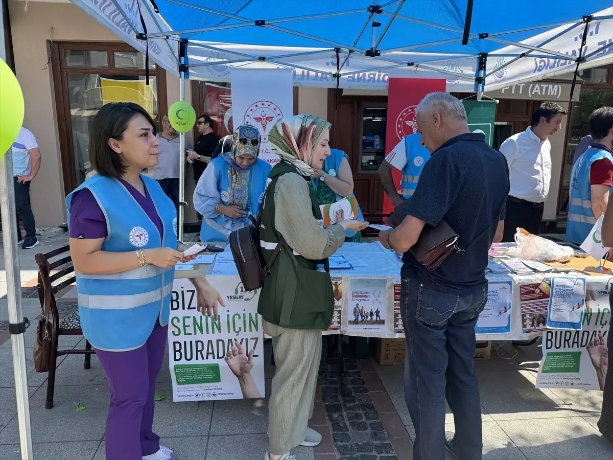 Edirne Sağlık Müdürlüğü, 3-9 Eylül Halk Sağlığı Haftası dolayısıyla vatandaşları