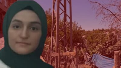 22 yaşındaki Pervin Altaş, elektrik direği yakınında hareketsiz yatan keçiye