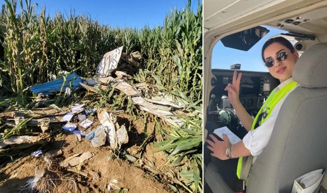 İzmir'de eğitim amaçlı havalanan uçak mısır tarlasına düştü. Olayda 31