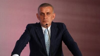 TFF Başkanı İbrahim Hacıosmanoğlu, Trabzonspor - Gaziantep FK maçının ardından