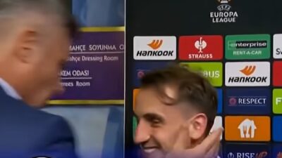 Fenerbahçe Spor Kulübü Başkanı Sadettin Saran, maçın ardından röportaj veren