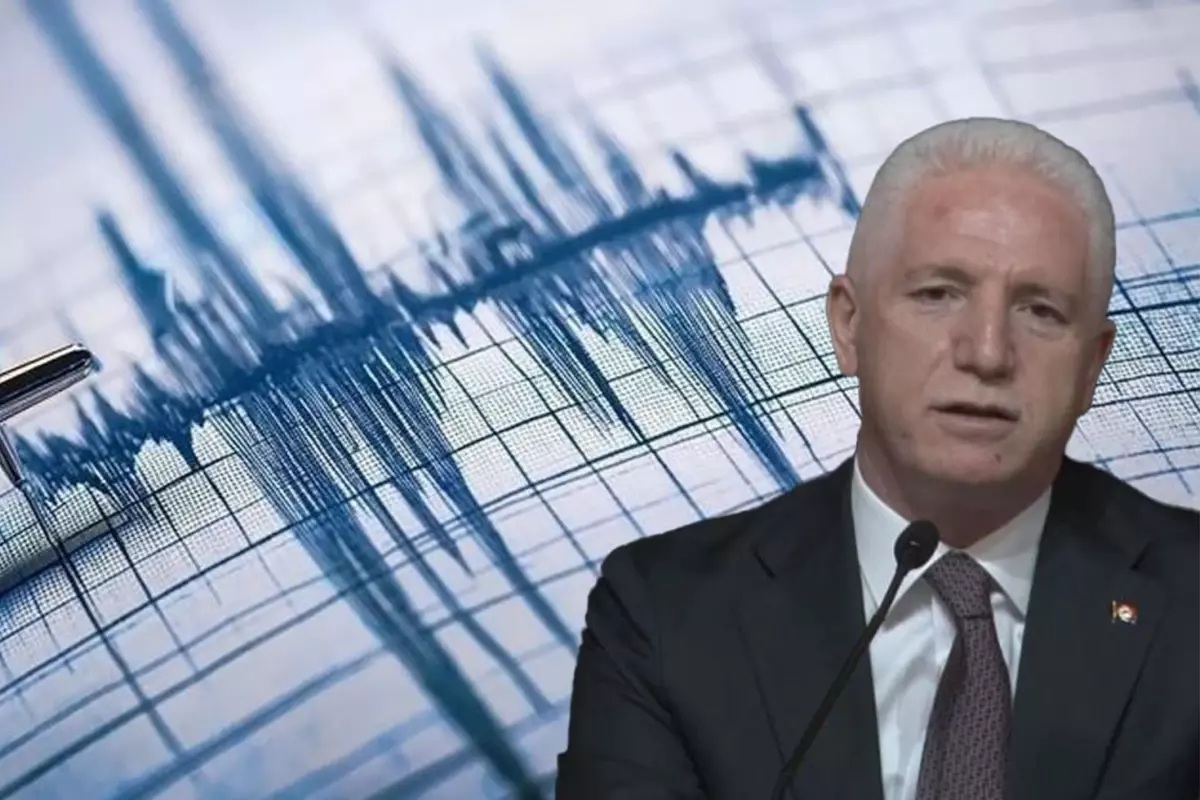 İstanbul Valisi Davut Gül, Tekirdağ'ın Marmaraereğlisi açıklarında meydana gelen ve