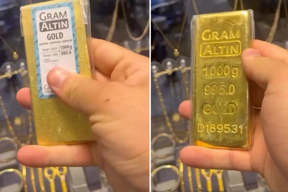 Bir vatandaş, geçen ay altınları bozdurarak yeniden borsaya yöneldi. 1