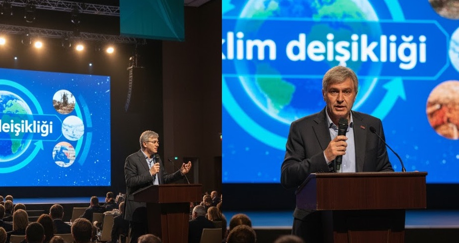 Egemen Mustafa Şener, iklim değişikliği sempozyumunda katılımcılara seslendi: "Fosil yakıtlar,