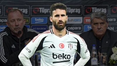 Beşiktaş'ta dün Başkan Serdal Adalı ve teknik direktör Sergen Yalçın,
