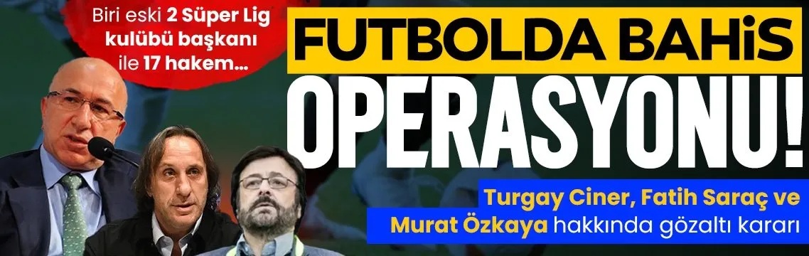 İstanbul merkezli operasyonda Eyüpspor Başkanı