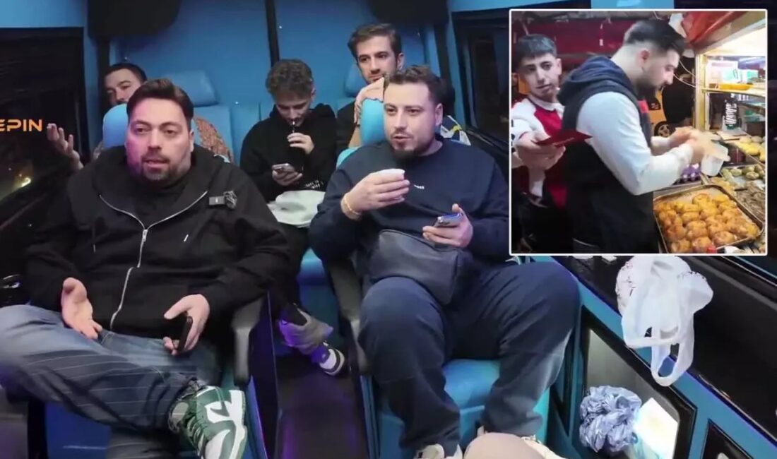 İzmir'de bir seyyar boyoz satıcısının, ünlü sosyal medya fenomenlerine 7