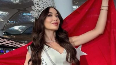 Miss Universe Türkiye 2025 tacını takan Ceren Arslan, ülkemizi temsil