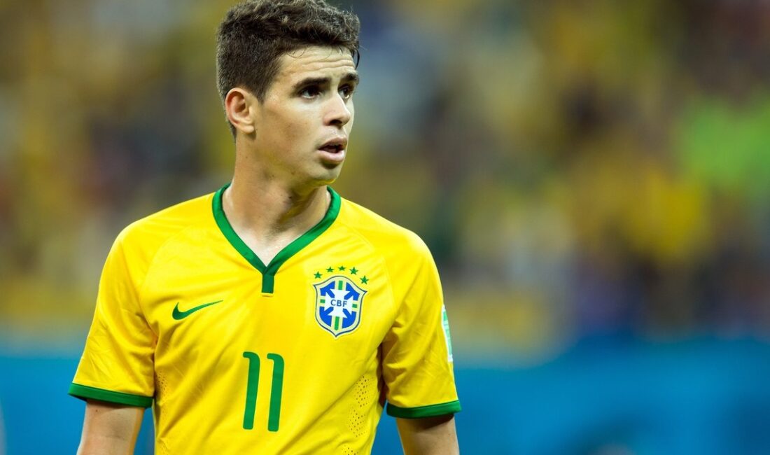Sao Paulo forması giyen Brezilyalı dünyaca ünlü yıldız Oscar, kalbinden