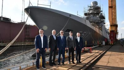 Savunma Sanayi Başkanı Haluk Görgün, Tuzla Tersaneleri'ndeki projelerdeki ilerlemeleri değerlendirerek