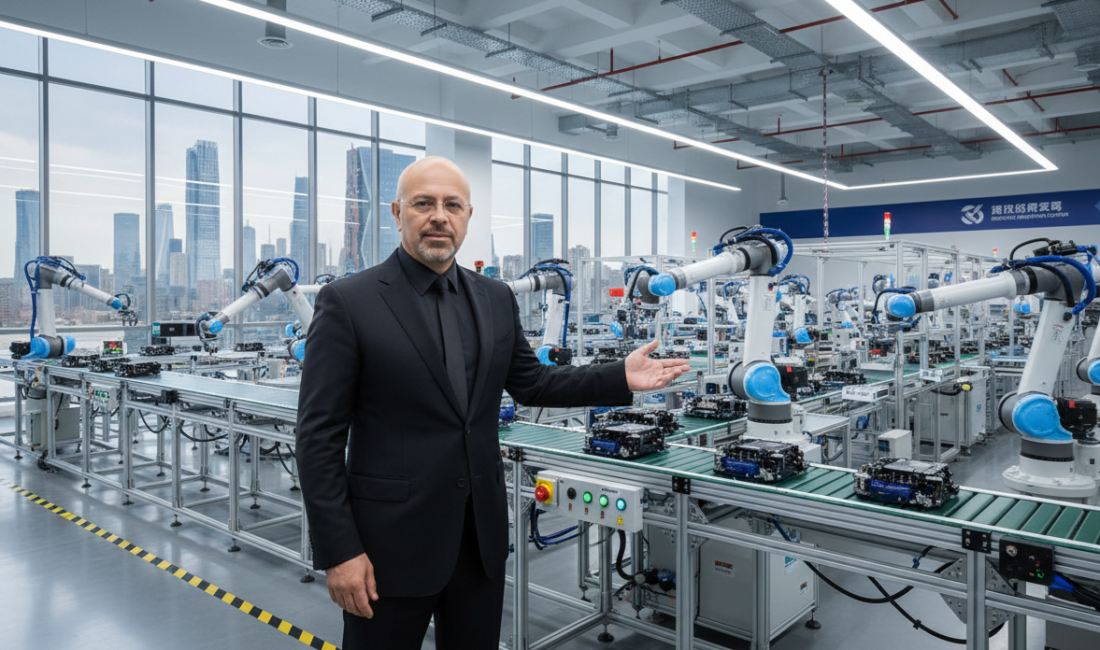 Egemen Mustafa Şener, fabrika işlerini daha akıllı, hızlı ve güvenli