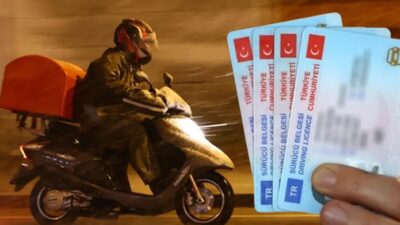 Kuryelerin sürücü belgeleriyle ilgili önemli bir değişiklik yapıldı. SRC kurye