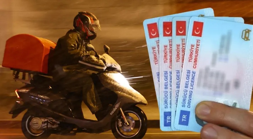 Kuryelerin sürücü belgeleriyle ilgili önemli bir değişiklik yapıldı. SRC kurye