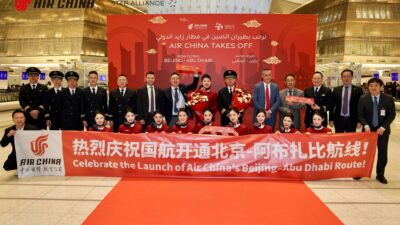 Çin'in Air China havayolu şirketi, Beijing ile Abu Dabi arasında