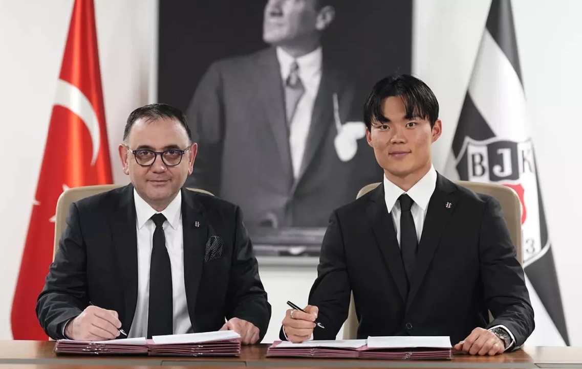 Beşiktaş, Hyeongyu Oh transferini KAP’a bildirdi. Beşiktaş, Hyeongyu Oh için