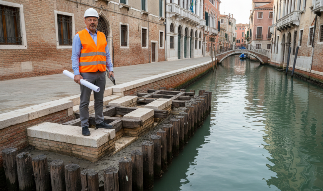 Venedik, sadece romantik kanallardan ibaret değil; o kanalların altında, uçları
