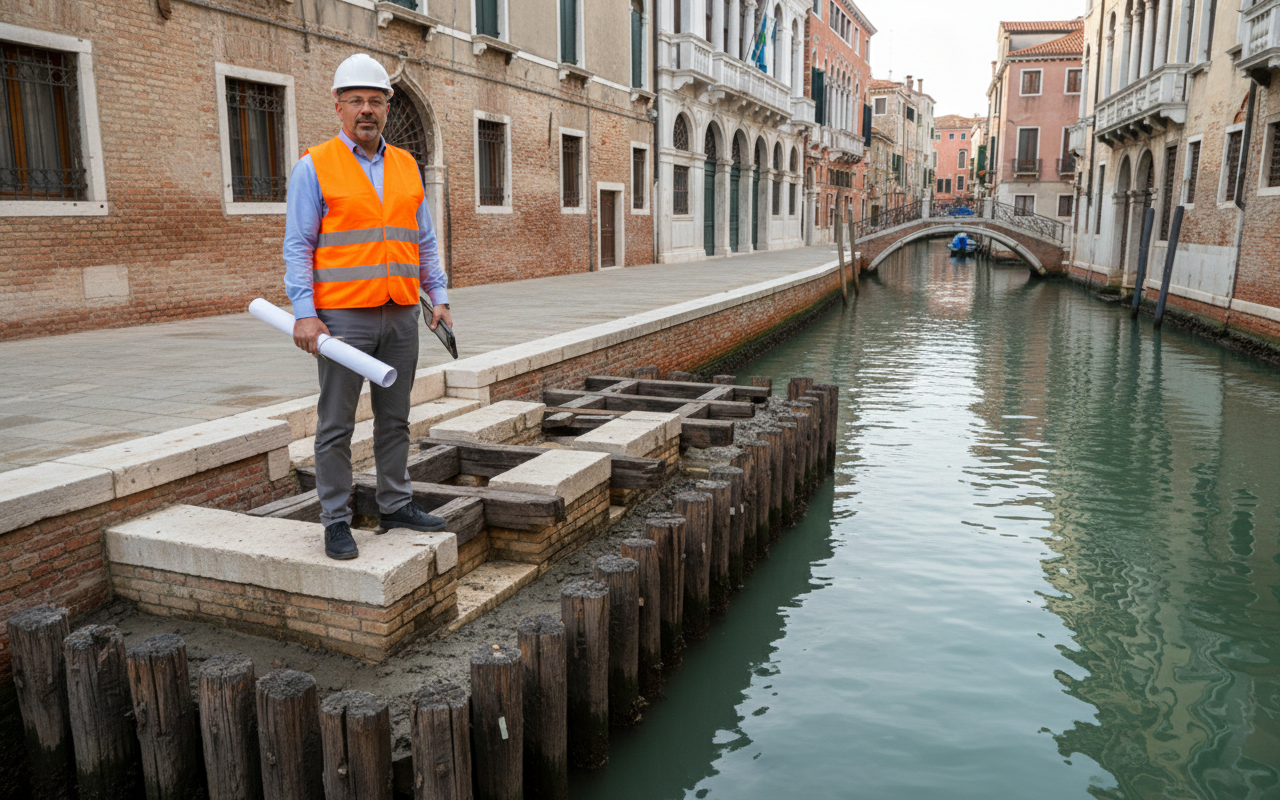 Venedik, sadece romantik kanallardan ibaret değil; o kanalların altında, uçları